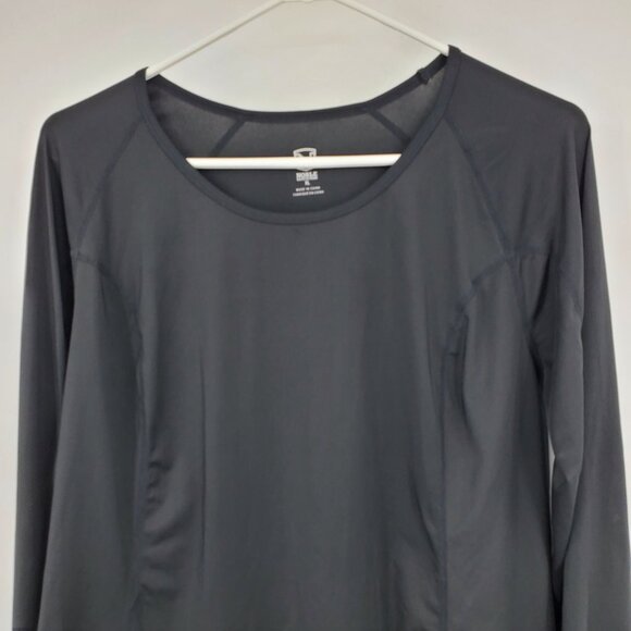 Noble Outfitters Black Long Sleeved Lightweight Equestrian Pullover Riding Shirt - Picture 7 of 10